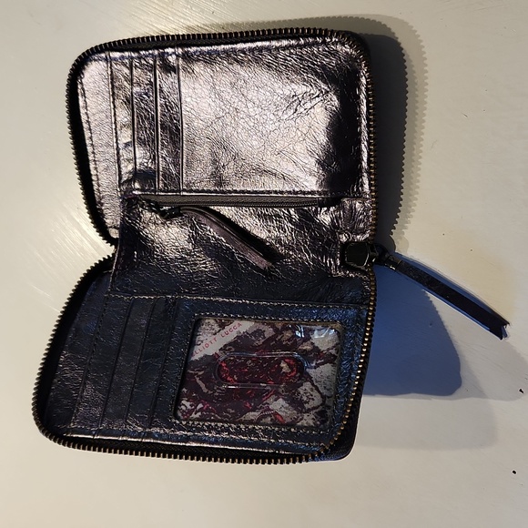 ELLIOT LUCCA Graphite Woven LeatherWallet/Phone - Picture 3 of 4